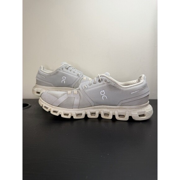 On Cloud 6 Glacier/White Running Shoes Womens 8.5 - Picture 4 of 13
